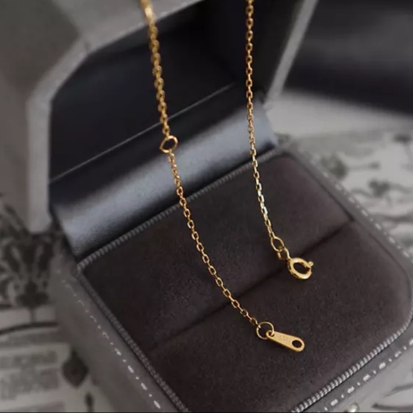 ⚡️Insta green zircon double circle necklace - Picture 4 of 5